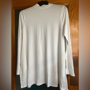 Callie off white tunic with pockets